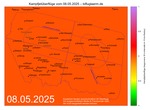 Heatmap für 08.05.2025